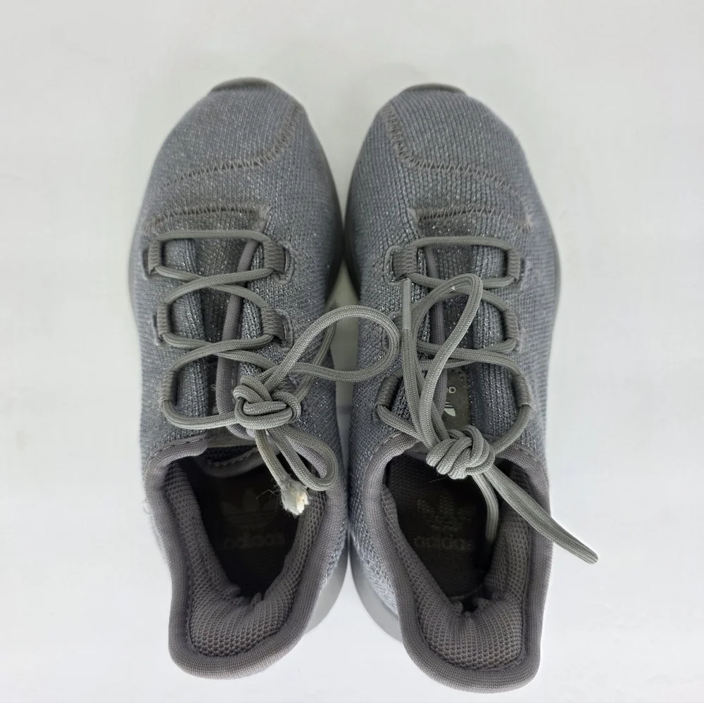 Adidas Kids Girl Tubular Shadow Grey Three Eva Midsole Althletic Sneakers Size 1